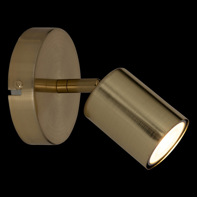 Aplice metalice clasice reglabile VICO, Ø 10 cm, aurii