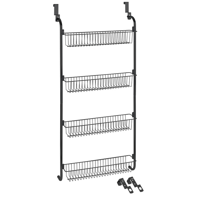 Organizator pentru ușă, 4 coșuri de depozitare, WENKO
