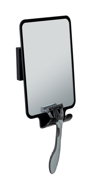 Oglinda cosmetica cu invelis anti-abur QUADRO, montaj fara gaurire