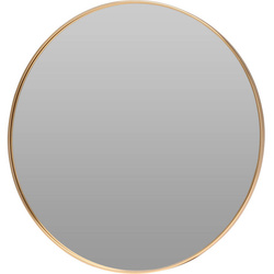 Oglinda rotunda aurie, Ø 40 cm