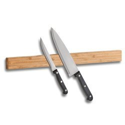Banda magnetica pentru cutite BAMBOO, 45x4x2 cm, ZELLER