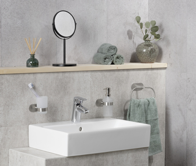 Suport pentru prosoape OREA SHINE DUO, Turbo-Loc, Wenko