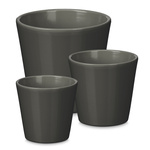 Set ghivece de flori conice Ø 14, 17, 22 cm