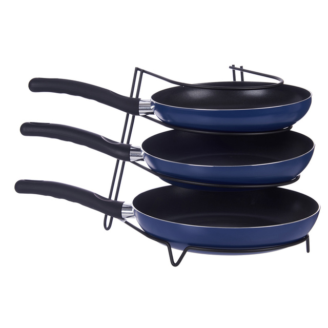 Suport negru pentru blat sau dulap