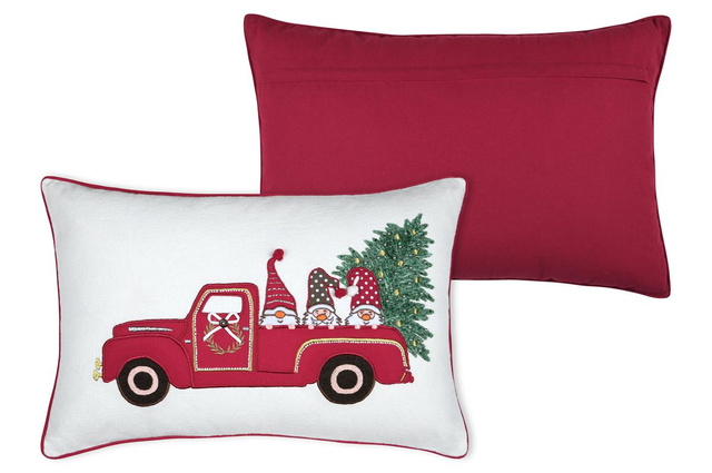 Perna decorativă KLAUS, cu motiv sărbătoresc, 40 × 60 cm