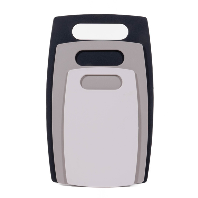 Blaturi de taiat din plastic, set de 3 culori