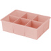 Tava cu gheata pentru 6 cuburi, 16,5 x 11,5 x 5 cm