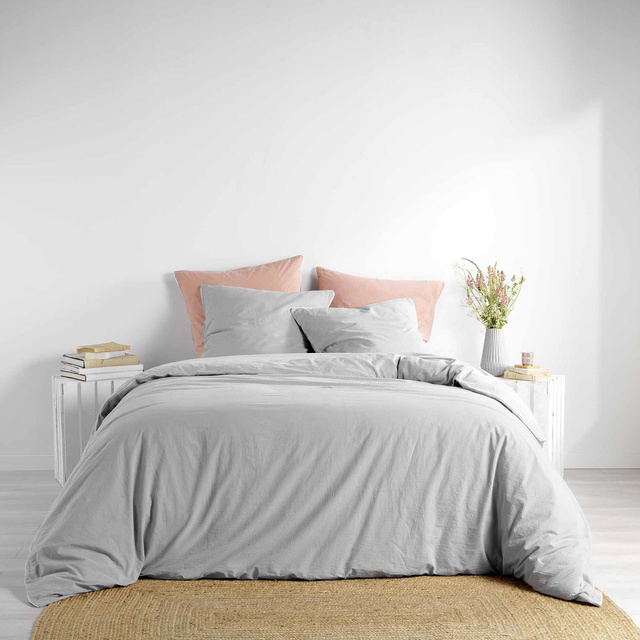 Set lenjerie de pat din bumbac LINETTE, 240 x 220 cm