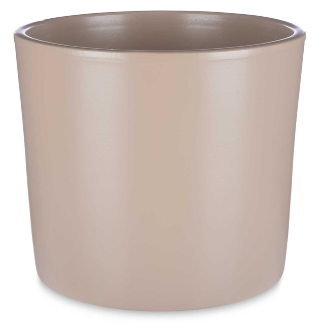 Ghivece de flori ceramice MINIMAL, 2 bucati, Ø 22 cm si Ø 27 cm