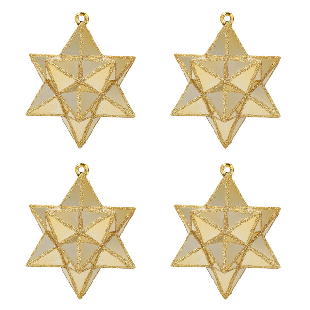 Stele spațiale din plastic, 4 buc, Ø 7,5 cm