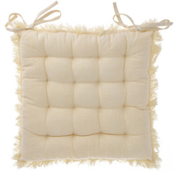 Perna pentru scaun Simply captuseala matlasata, bumbac, legaturi, 40 x 40 cm