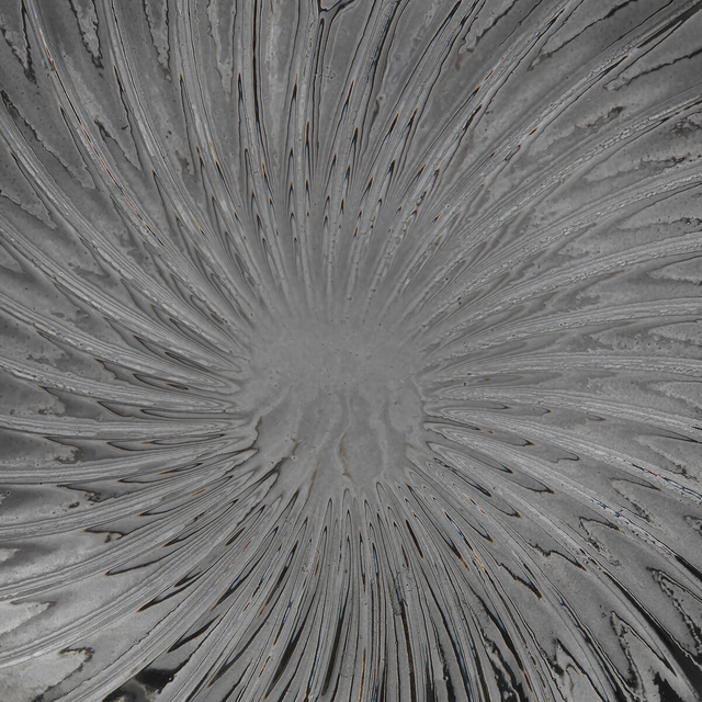 Vaza din sticla colorata COQUILLAGE, 25 cm