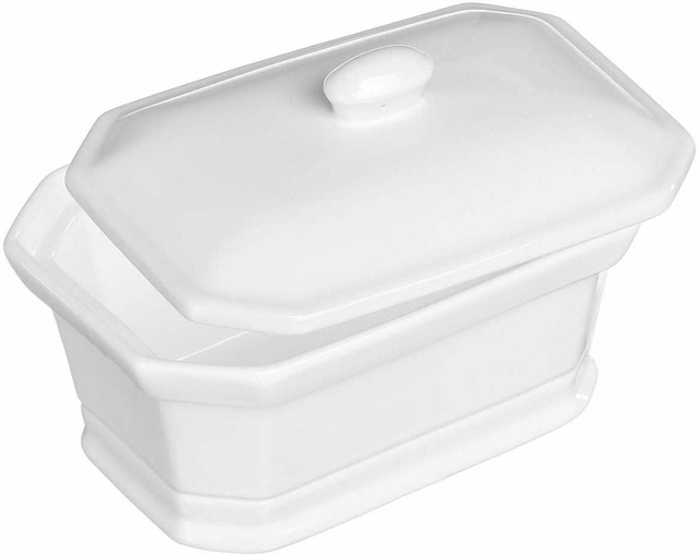 Tavă de copt din ceramică, MINI, cu capac