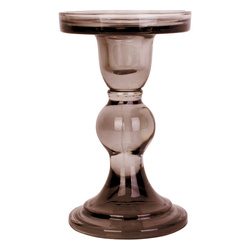 Sfeșnic pe bază de sticlă, MUSCHI, Ø 8,5 cm