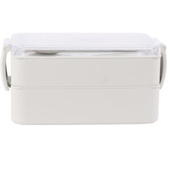 Cutie de prânz cu două camere, 18 x 10 x 8,5 cm