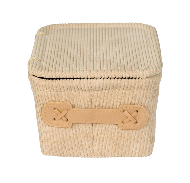 Cos de baie ANELA cu capac, 14 x 19 cm, WENKO