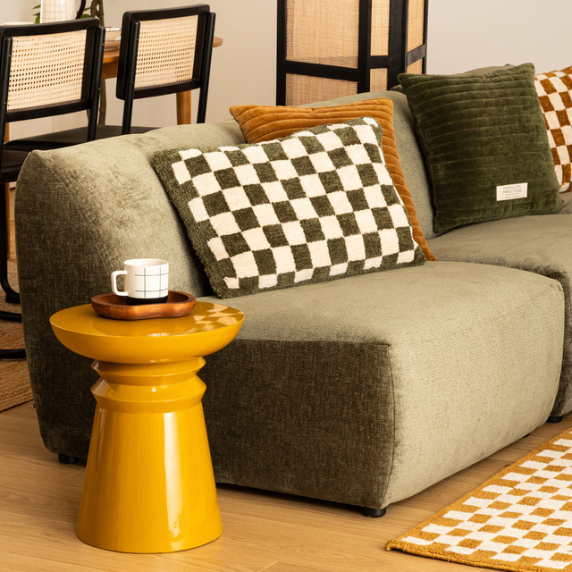 Măsuță laterală Jaya metal totem montan