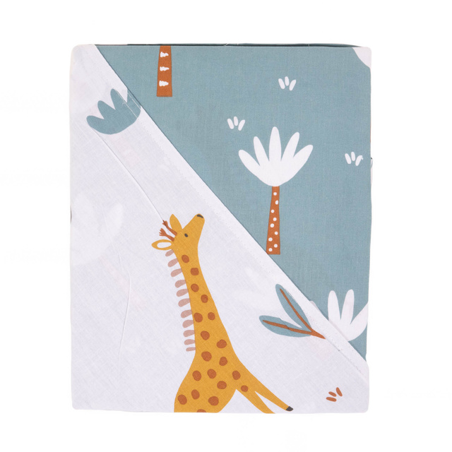 Lenjerie de pat pentru copii SAFARI, 100% bumbac, 140 x 200 cm
