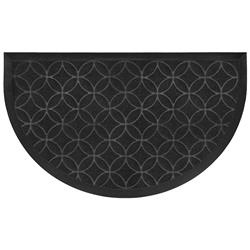 Covoraș cauciuc GALETS, semilună, 45 x 75 cm