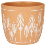 Husa ghiveci din teracota LEAVES