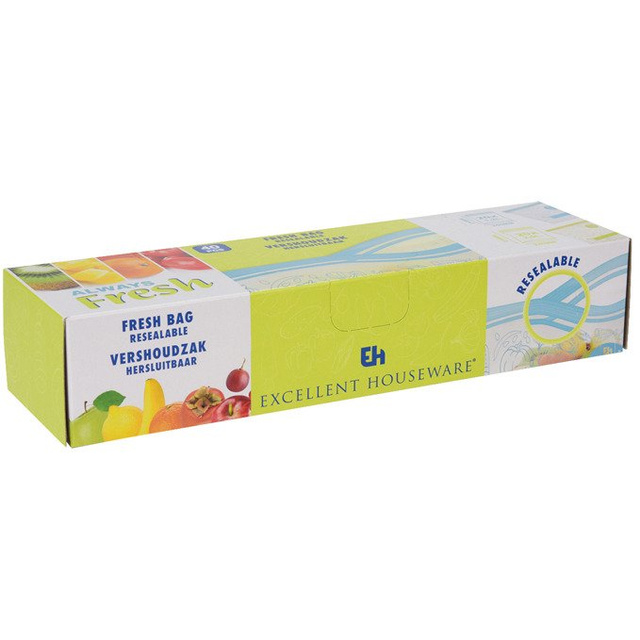 Pungi pentru depozitarea alimentelor, 40 buc