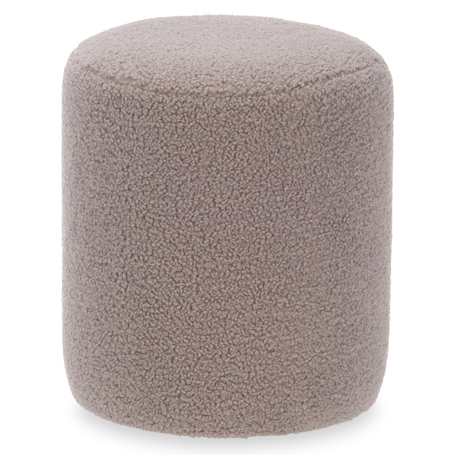 Taburet rotund tapitat, Ø 32 cm