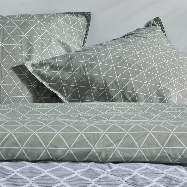 Lenjerie din bumbac MAWIRA, dublă față, 220 x 240 cm