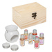 Set cadou cu difuzor aromat, 6 uleiuri
