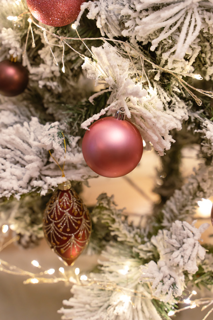 Set globuri cu stea, 18 bucati