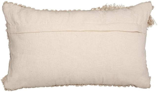 Pernă boho cu țesătură groasă, 30 x 50 cm