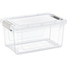 Cutie de depozitare transparenta, 29 x 19 x 14,5 cm
