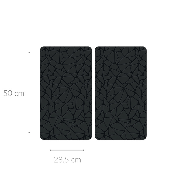 Plite de protectie pentru bucatarie din sticla securizata, mozaic