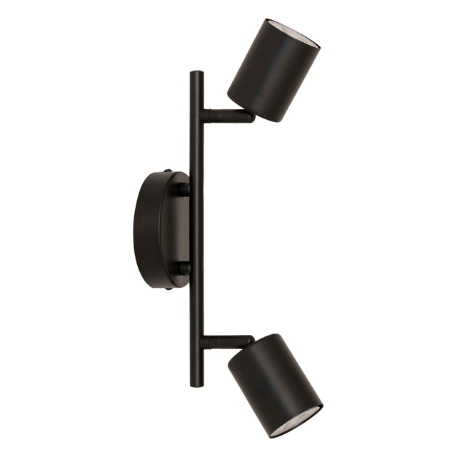 Lămpi de tavan VICO, abajururi metalice, 2 puncte, negru