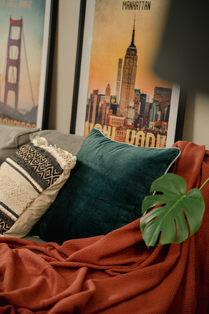 Perna decorativa Hotel Tropik, 46 x 46 cm