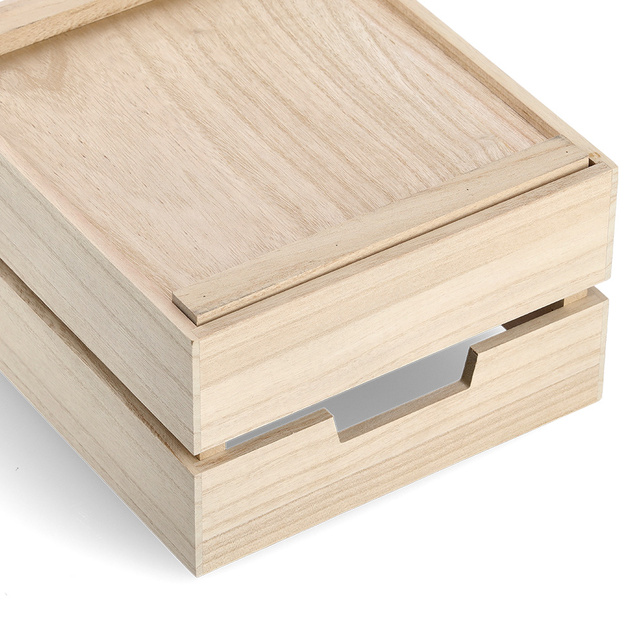 Recipient depozitare, ladă din lemn