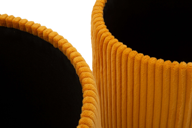 Set de 2 pufuri BOLZANO cu spațiu de depozitare ascuns și capac detașabil, Ø 38 cm & Ø 32 cm