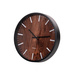 Ceas de perete, cadran stil lemn, Ø 30 cm