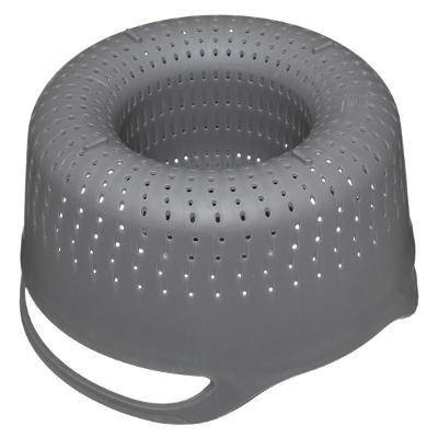 Strecurătoare 2-în-1, plastic, gri