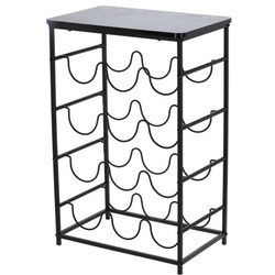 Raft pentru vin pentru 12 sticle