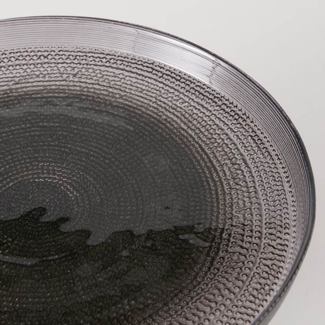 Placă de sticlă KALIS, Ø 21 cm