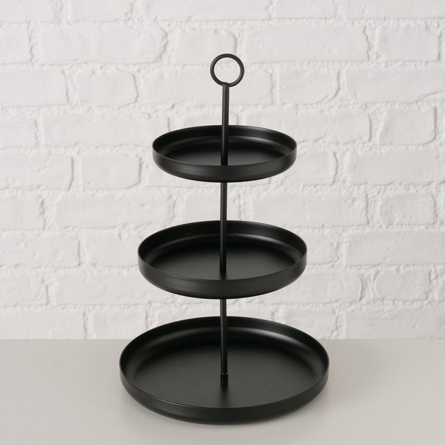 Tavă metalică pentru fructe CREDO, 3 niveluri, 32,5 cm