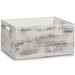 Cutie depozitare Rustic White, Alb, 40x30x20 cm, Zeller