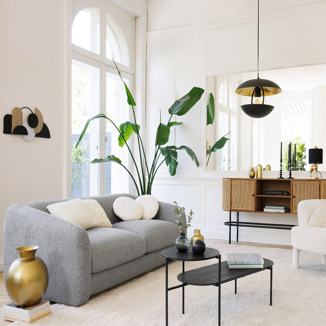 Decorațiune de perete art deco JULIETTE, 70 x 37 cm.