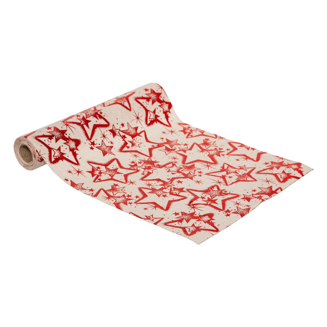 Traversa de masă cu motiv de Crăciun, 28 x 300 cm