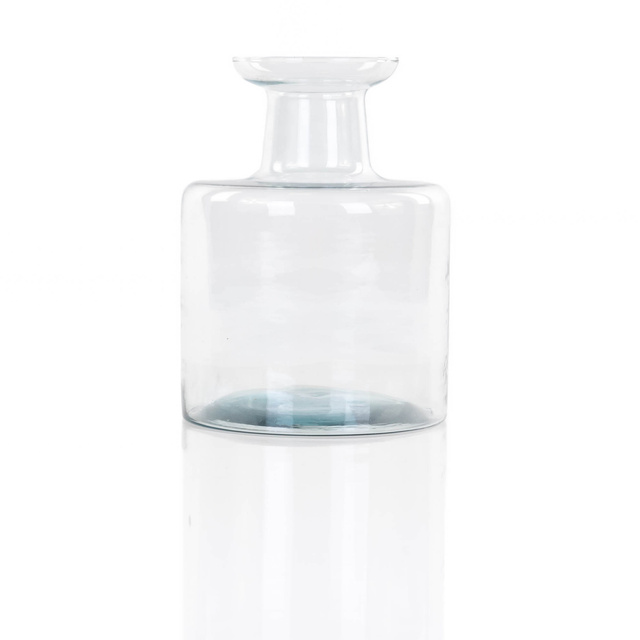 Vaza din sticla reciclata, 21 cm