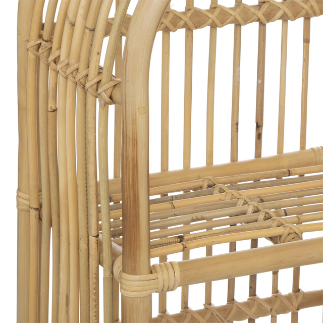 Biblioteca din rattan, 76 cm