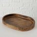 Set 2 tavi decorative Ovolio din lemn de mango
