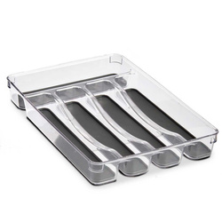 Organizator pentru sertar pentru tacâmuri, baza antiderapanta