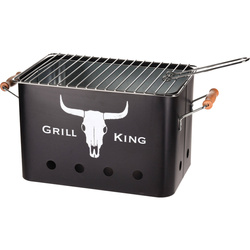 Gratar turistic portabil GRILL KING, 44 x 23 x 23 cm