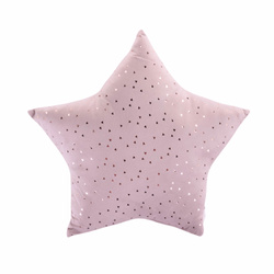 Perna decorativa din catifea cu model metalic